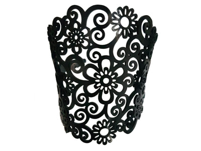 Spring Armband, Schwarz aus Kautschuk