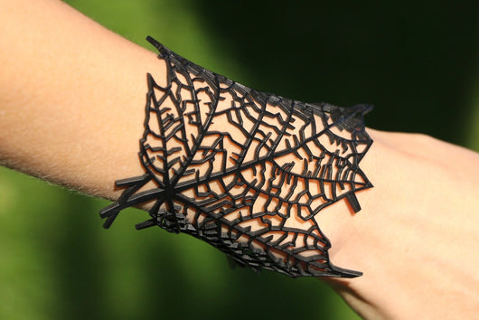 polymer clay tutorial Fimo autumn leaves bracelet осенний браслет из  полимерной глины DIY - YouTube