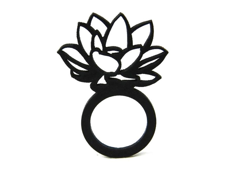 Black lotus ring sales