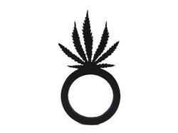 Anillo marihuana, Anillo negro de caucho natural