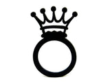 Princess Ring, Black Ladies & Kids Natural Rubber Ring