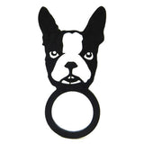 Bulldog Ring, Fancy Black Ring